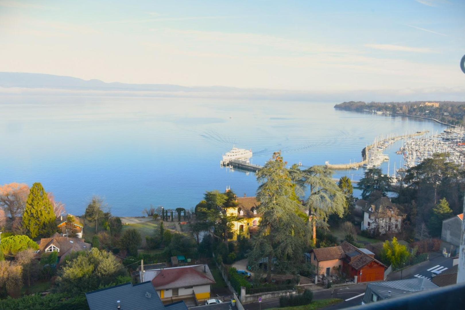 Appartement Avec Vue 180 Sur Le Lac Leman Thonon-les-Bains Eksteriør billede