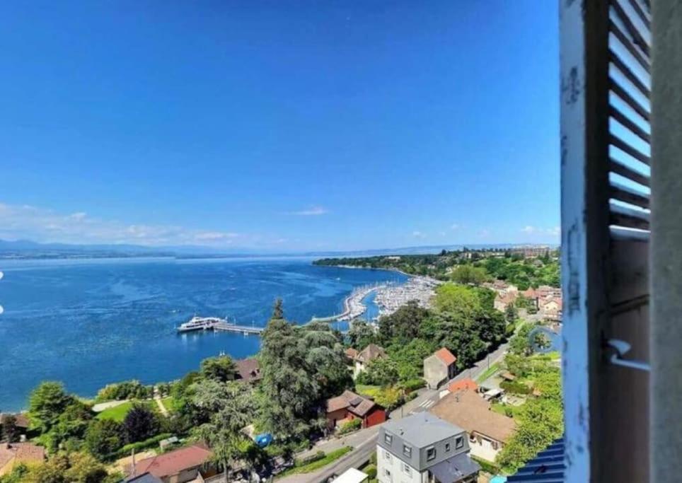Appartement Avec Vue 180 Sur Le Lac Leman Thonon-les-Bains Eksteriør billede